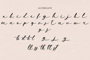 Flashing - Natural Handwritten Font