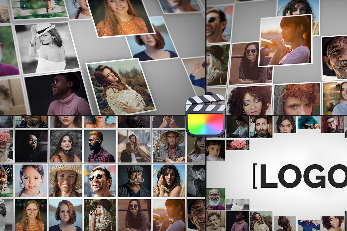 Mosaic Logo Reveal for Final Cut, a Social Media Template by iamkoltunov (Photo 2 of 5)