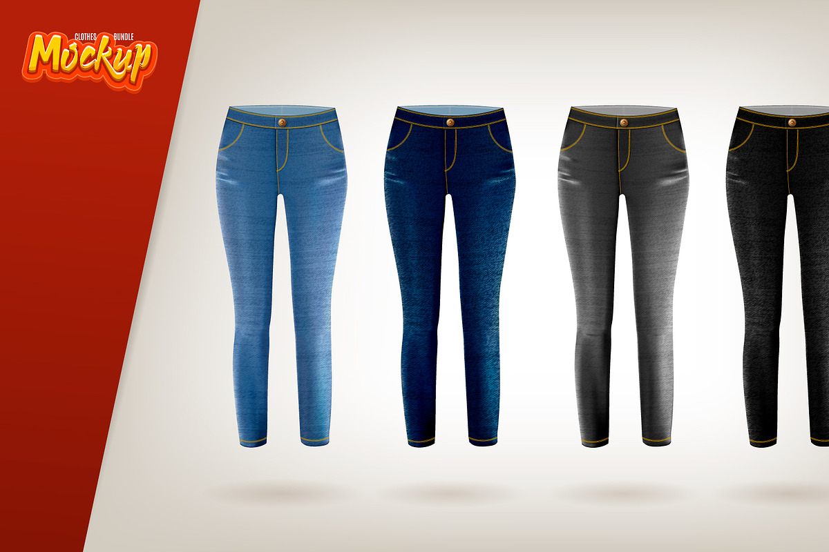 Vector clothes Mockups bundle, a Hoody Mockup by leezarius (Photo 8 of 26)