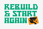 Dazed Font, a Blackletter Font by Forberas Club (Thumbnail 3 of 8)