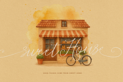 Amora Handmade Written Script, a Script Font by Fortunes Co (Thumbnail 10 of 13)