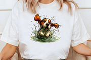 Whimsical Summer Dog clipart, an Illustration by Designworld (Thumbnail 5 of 7)