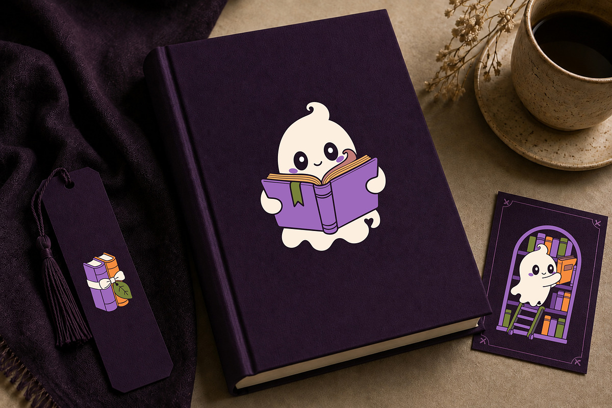 49 Cozy Halloween Ghost Illustration, a Seasonal Illustration by Christine Krahl (Photo 14 of 18)