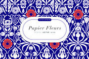 Papier Fleur, Vector Luxury Print!, a Wallpaper Graphic by Pink Linen (Thumbnail 1 of 13)