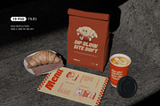 Cafe Branding Mockup Set, a Product Mockup by Nirmana Visual (Thumbnail 1 of 20)