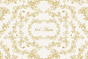Gold Chinoiserie Floral Clipart Pack, a Decorative Illustration by Century Library (Thumbnail 2 of 11)