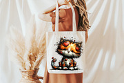 Valentines Whimsical Cats Clipart, an Illustration by designcity5 (Thumbnail 4 of 5)