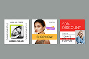 Fashion Social Media Post Template, a Social Media Template by CreativeShaper (Thumbnail 3 of 3)