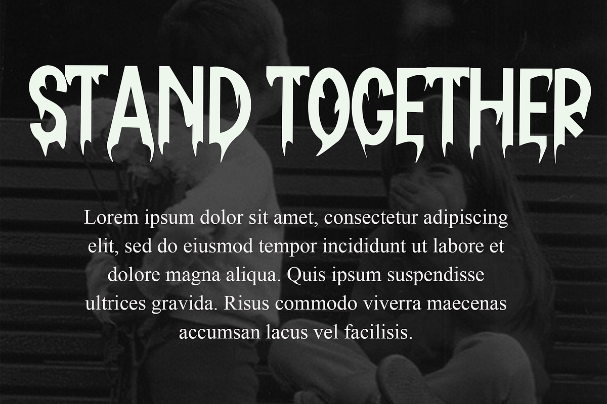 Title Horror, a Serif Font by FreshTypeINK (Photo 2 of 7)