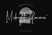 Handwritten Font | Midnight Romance, a Script Font by Rochart (Thumbnail 1 of 7)