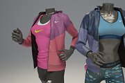 Female mannequin FULL PACK, a Characters & Person 3D Model by mrGarret (Thumbnail 14 of 21)