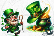St Patrick's Day Clipart Set, a Seasonal Illustration by ThatsDesignArt (Thumbnail 4 of 10)