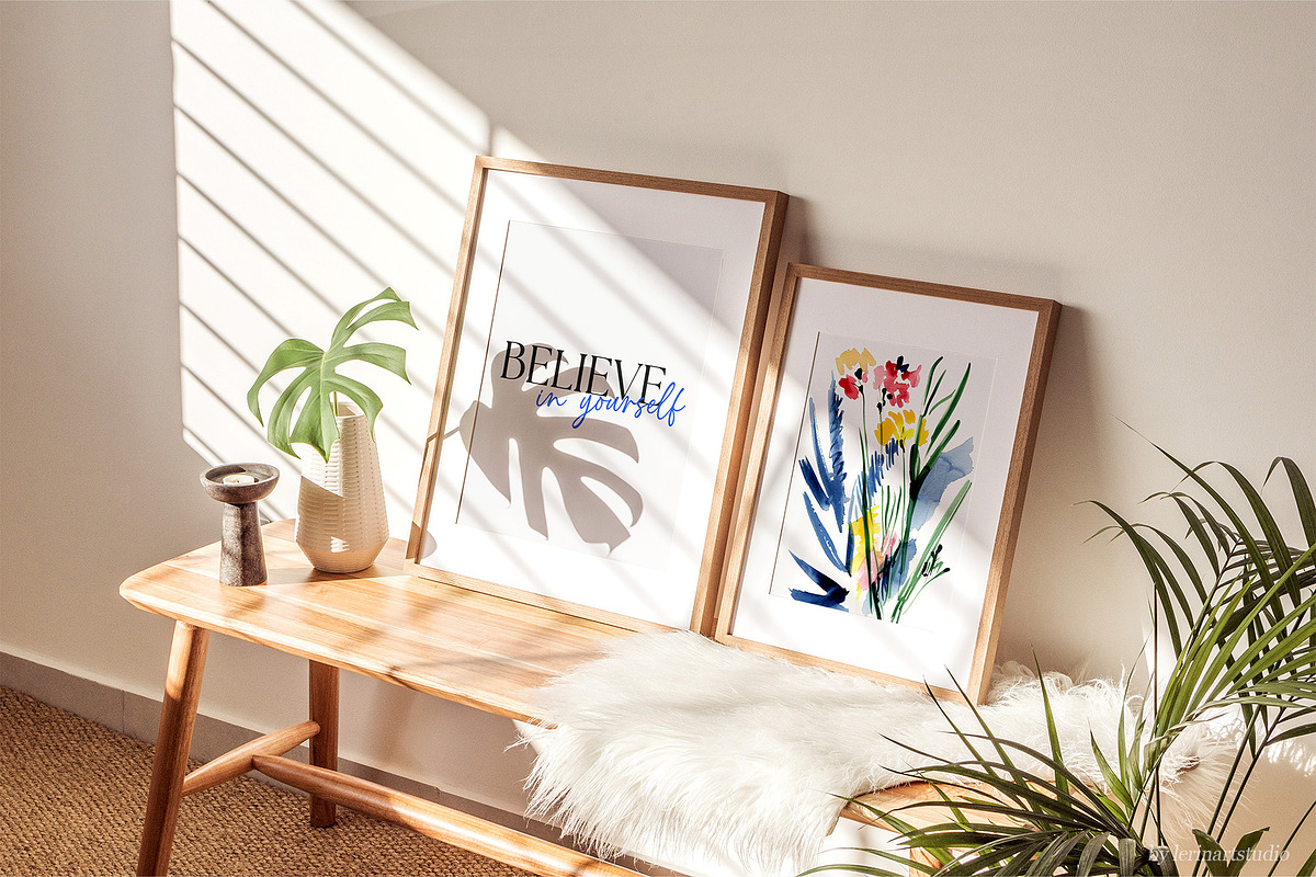 Bright Colorful Watercolor PRINTS, a Background Graphic by lerinartstudio (Photo 6 of 11)