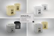 Square Tea Tins  Packaging Mock Up, a Cups & Container Mockup by INCDesign (Thumbnail 5 of 5)