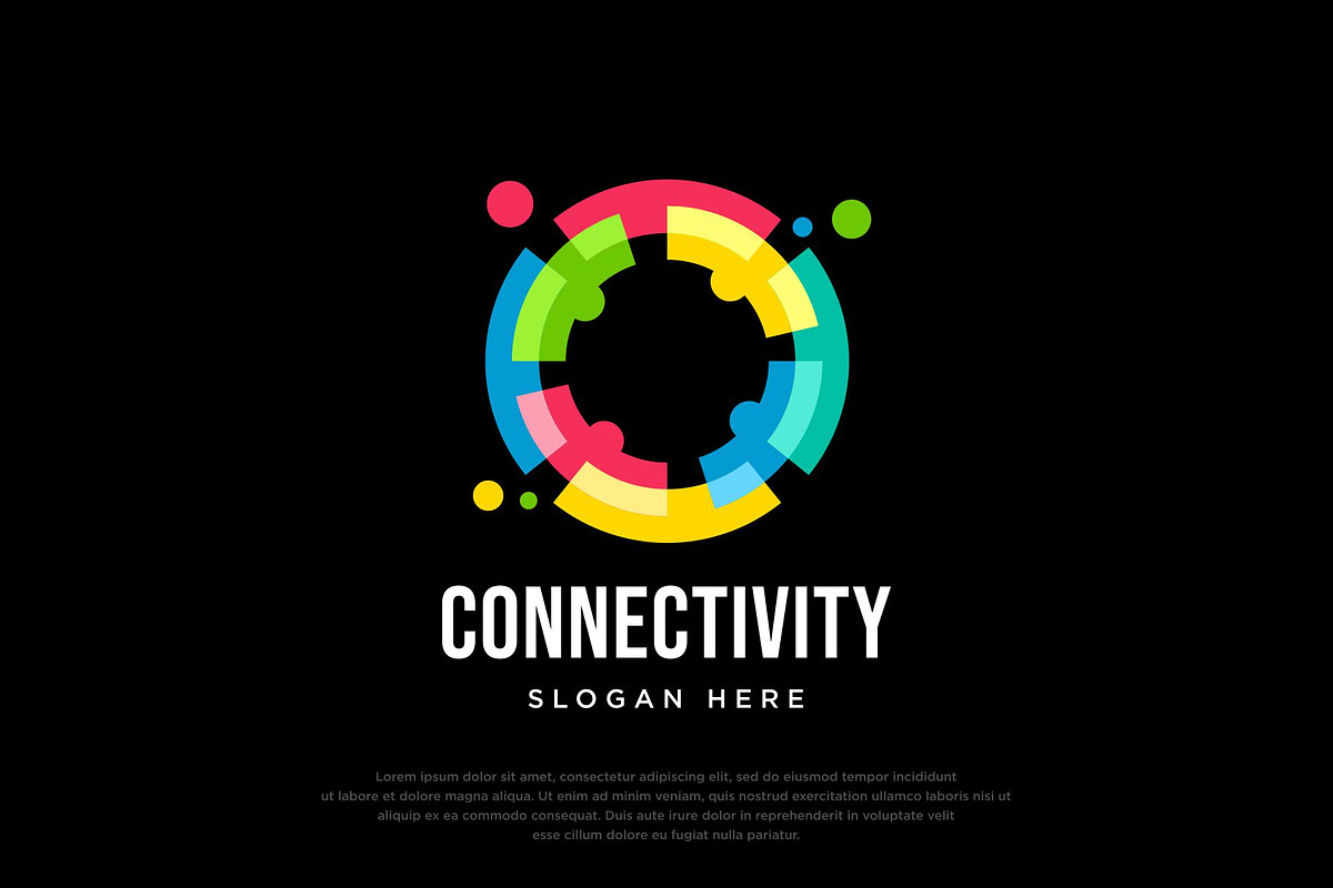 Colorful People Family Group Logo, a Branding & Logo Template by Buqancreative (Photo 2 of 2)