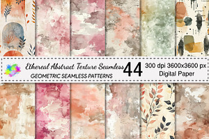Ethereal Abstract Texture Pattern, a Pattern Graphic by Canvas Craft