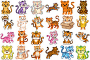 Tiger Clipart, an Animal Illustration by Forhadx5 (Thumbnail 6 of 14)