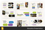 Education Google Slides, Powerpoint, a Presentation Template by Fit-tee (Thumbnail 1 of 4)