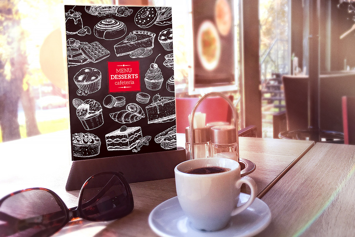 Desserts Sketchy illustrations, a Food Illustration by Sonya Illustrations (Photo 3 of 9)