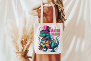 Mardi Grawr Dino T-Rex Mardi Gras Pn, an Illustration by designcity5 (Thumbnail 9 of 9)
