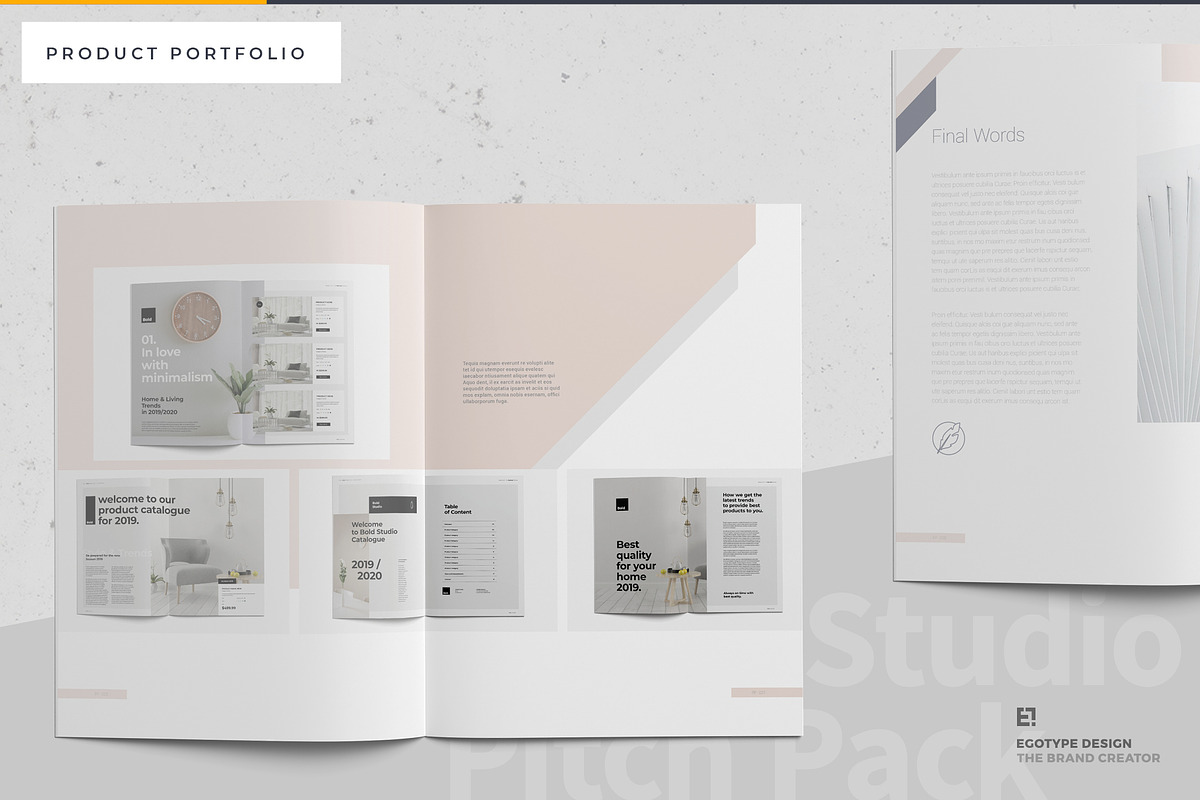 Calm Portfolio, a Brochure Template by Egotype (Photo 20 of 20)