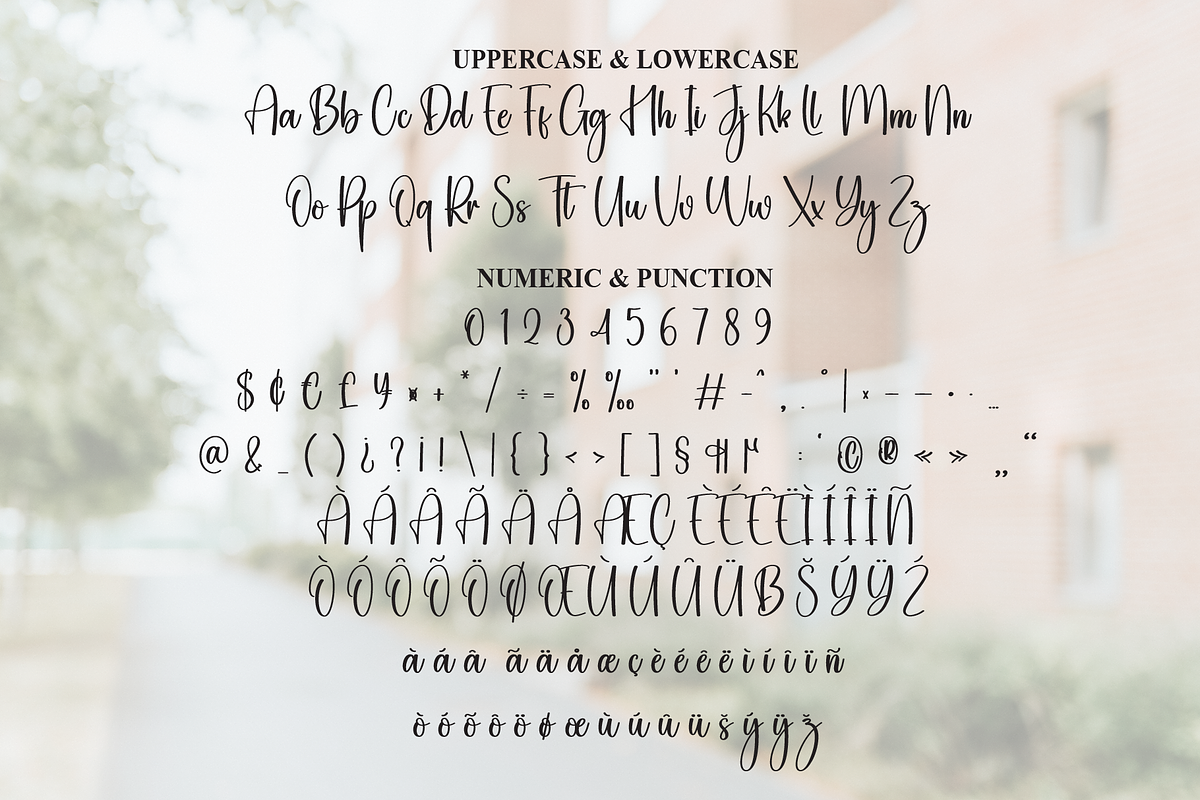 Outside | Script Font, a Handwritten Font by Scratchones (Photo 7 of 9)