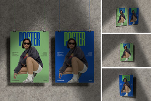 Hanging Poster Mockup