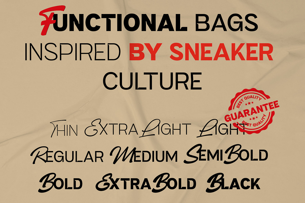 Decider, a Sans Serif Font by Ditatype (Photo 9 of 12)