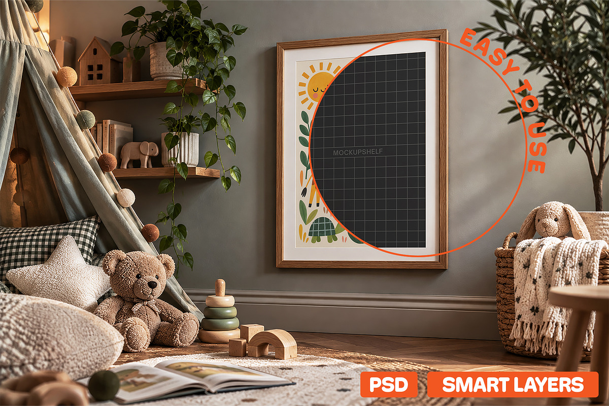 Little Maison - Photo Frame Mockup, a Household Mockup by MockupShelf (Photo 8 of 11)