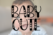 Baby Cute, a Script Font by FreshTypeINK (Thumbnail 1 of 8)