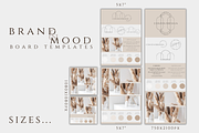 Aesthetic Brand Board Template Canva, a Stationery Template by BRANDcontent (Thumbnail 2 of 6)