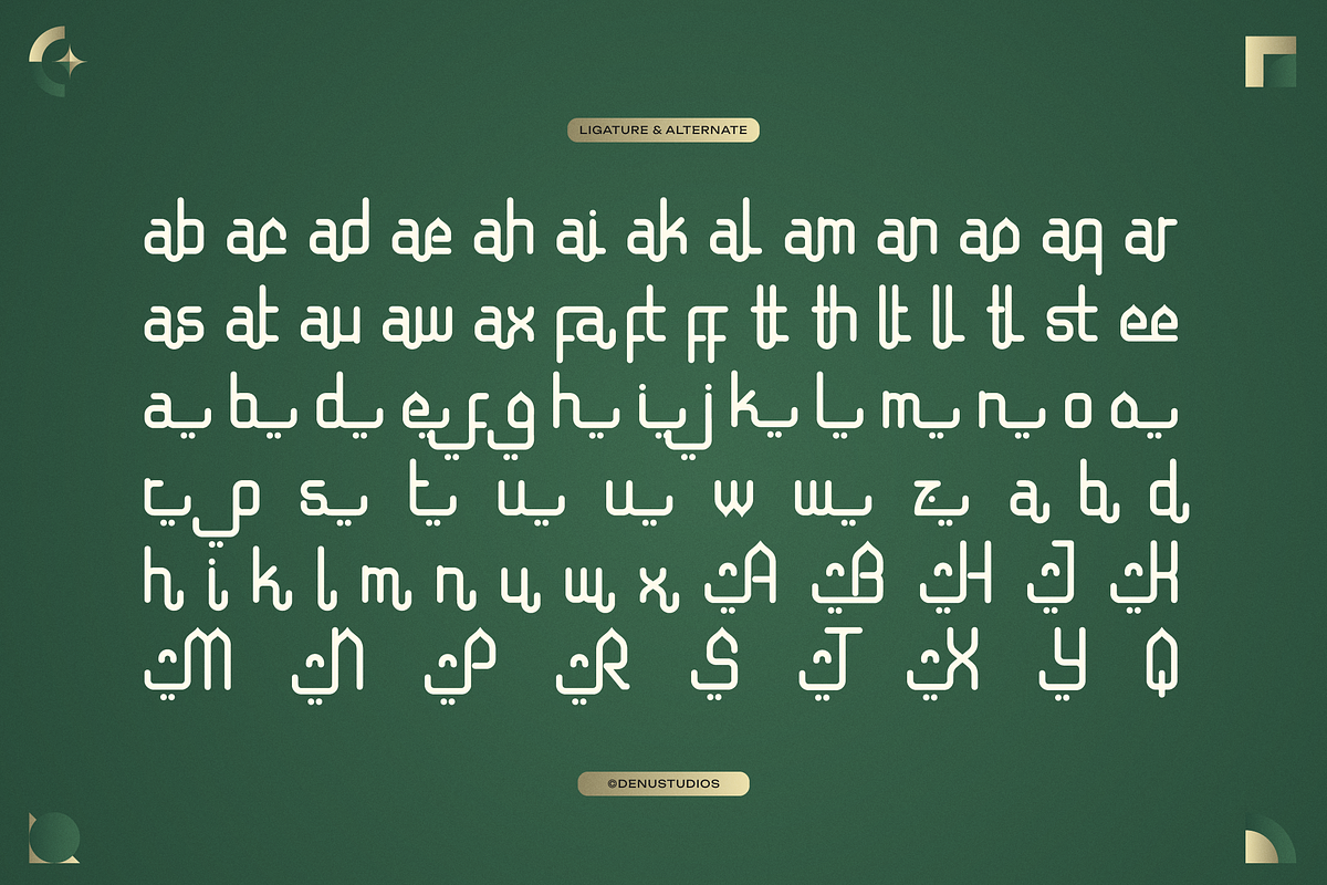 Nouriyah | Arabic Typeface, a Handwritten Font by Denustudios (Photo 10 of 12)