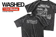 WASHED T-Shirt Mockup, a Shirt Mockup by Züli ® (Thumbnail 1 of 5)