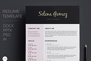 Professional CV & C.Letter templates, a Resume Template by Emaholic Template (Thumbnail 4 of 6)