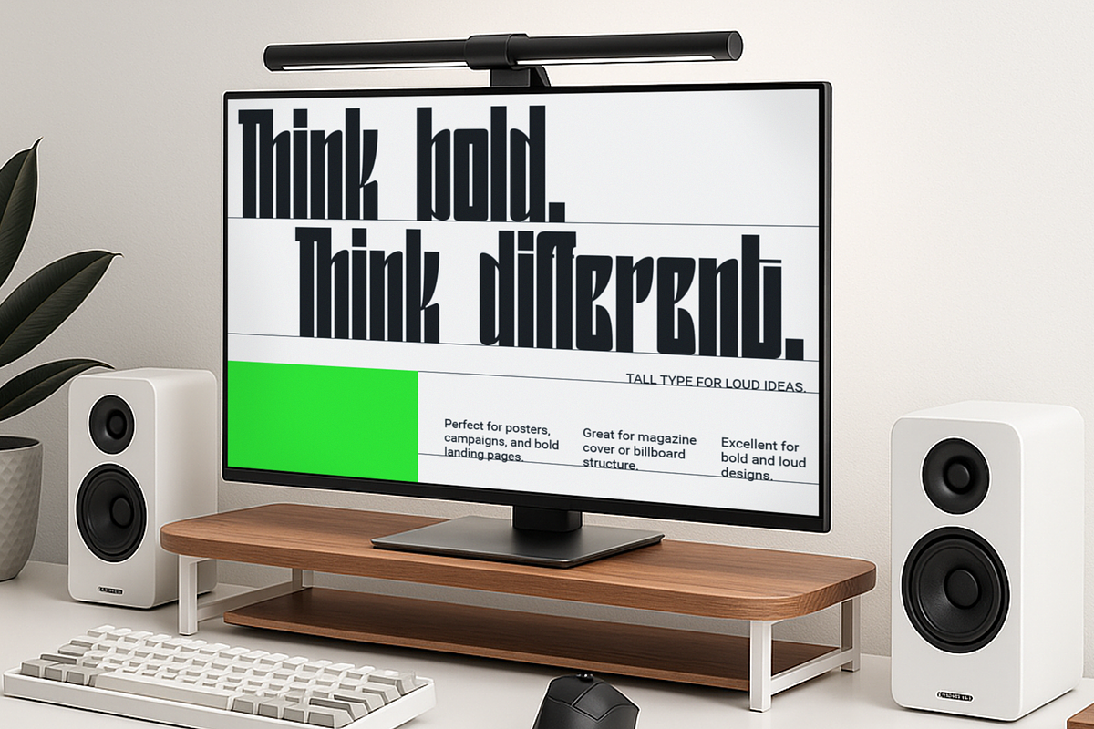 Granke - A Bold Display Typeface, a Sans Serif Font by Valentino Vergan (Photo 14 of 18)