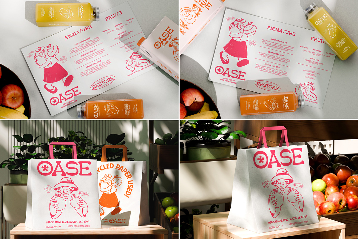 38 Juice Packaging & Branding Mockup, a Packaging Mockup by Vitora Mockup (Photo 7 of 12)