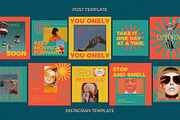 IMAGEEXHI Retro Instagram Template, a Social Media Template by Compaq_Creative (Thumbnail 8 of 11)