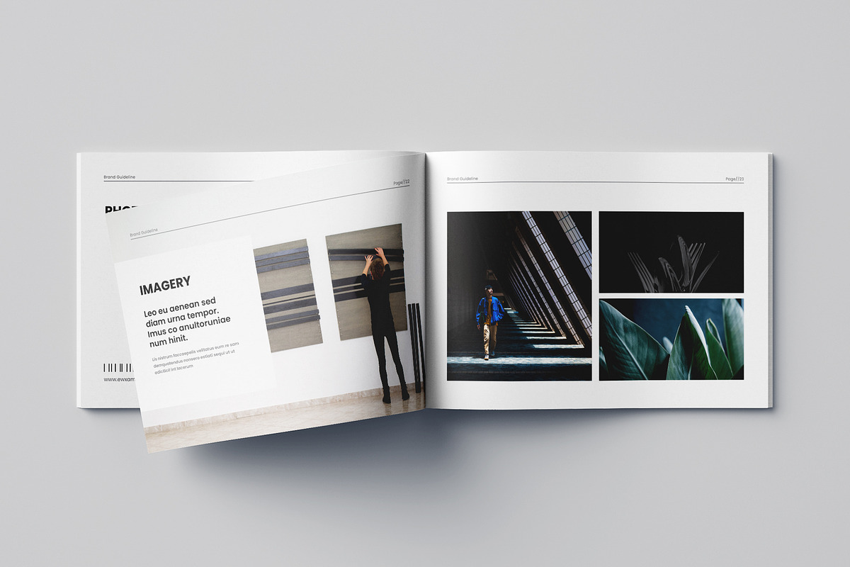 Brand Guidelines | Canva & word, a Brochure Template by HiveArts (Photo 12 of 13)