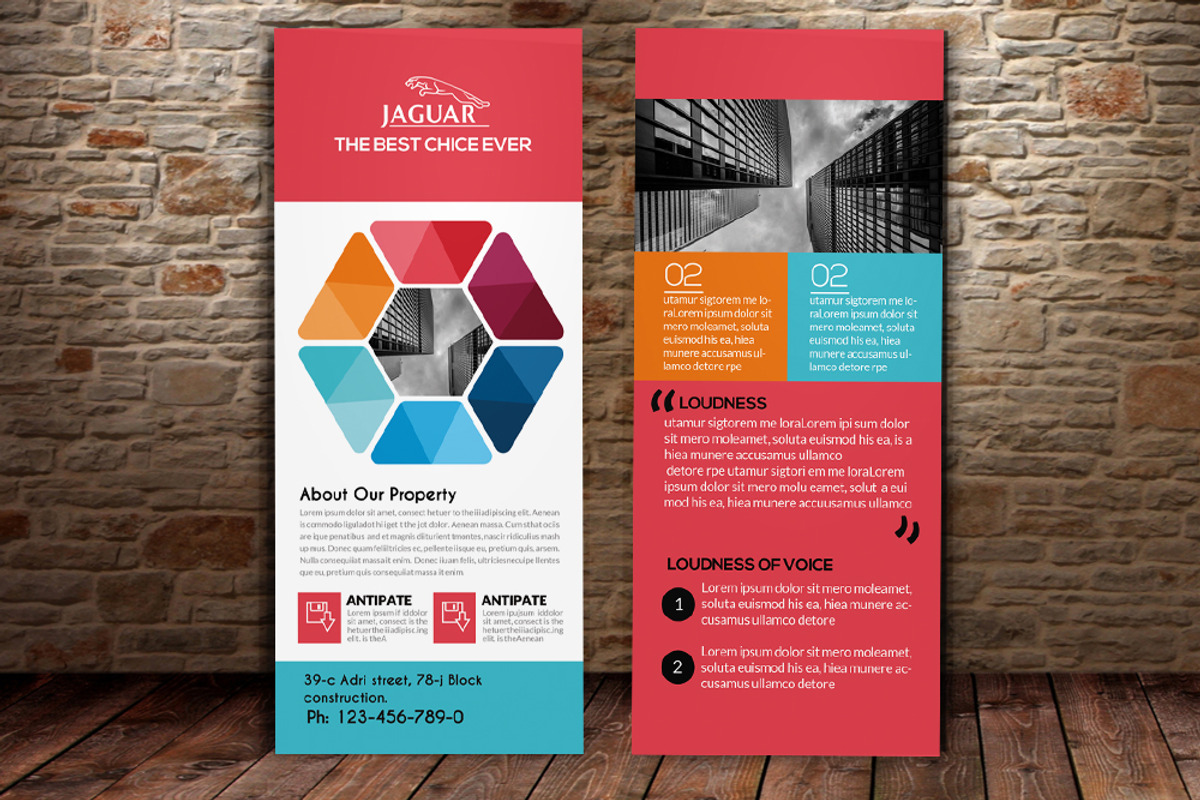 Business Rack Card Template, a Card Template by Business Flyers (Photo 2 of 2)