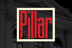 Pillar Typeface