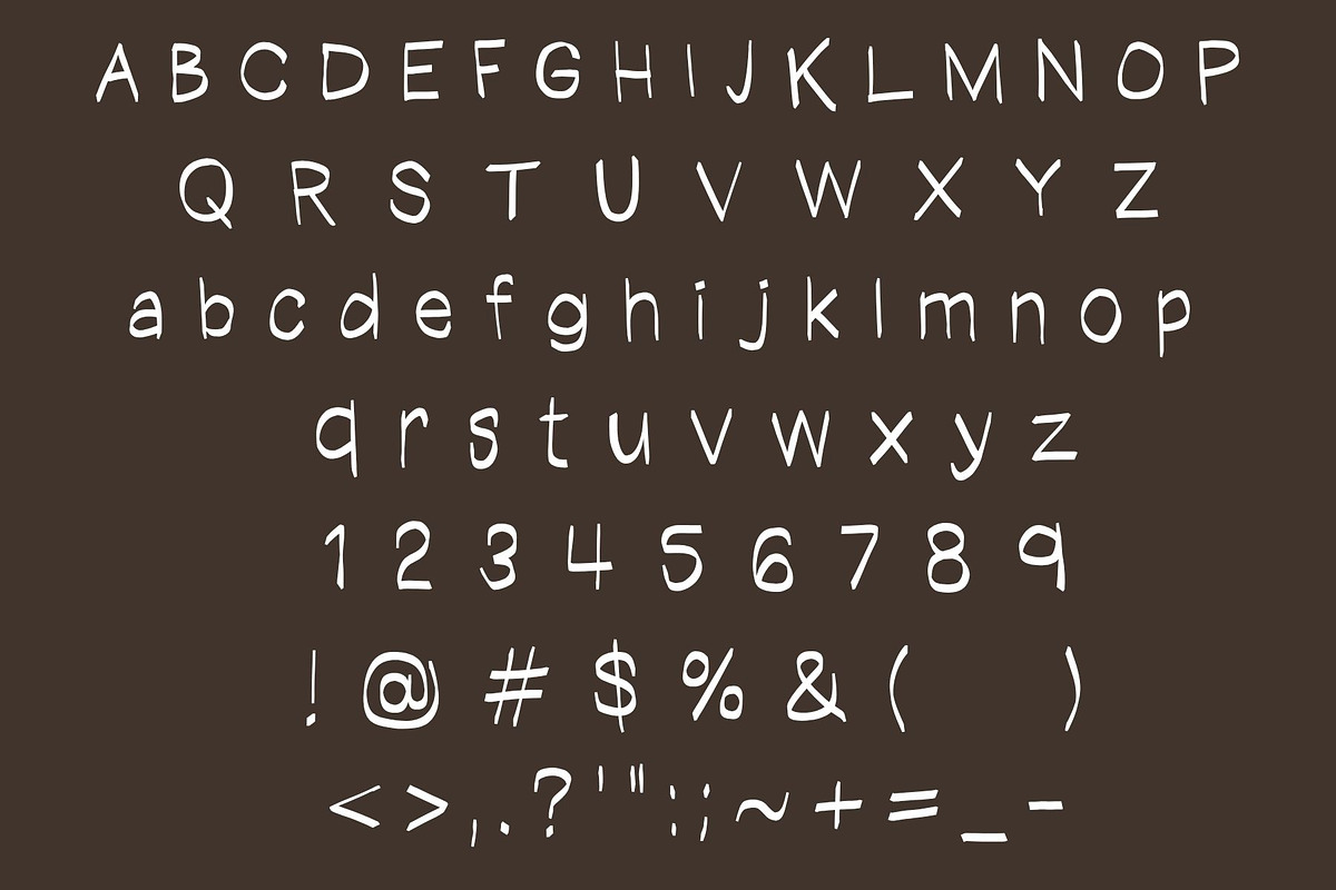 Arizona Sun a slightly wobbly Serif, a Handwritten Font by Eryn Rose Design (Photo 7 of 13)