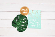 HYP-branded Invitation Mockup #1, a Product Mockup by Hype Your Prints (Thumbnail 4 of 5)