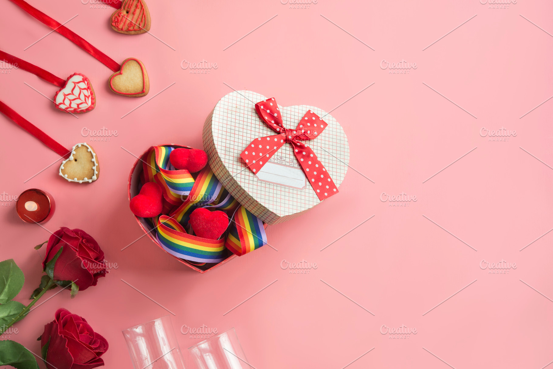 Valentine's day background special l stock photo containing background and, a Food & Drink Photo by DalaiFood