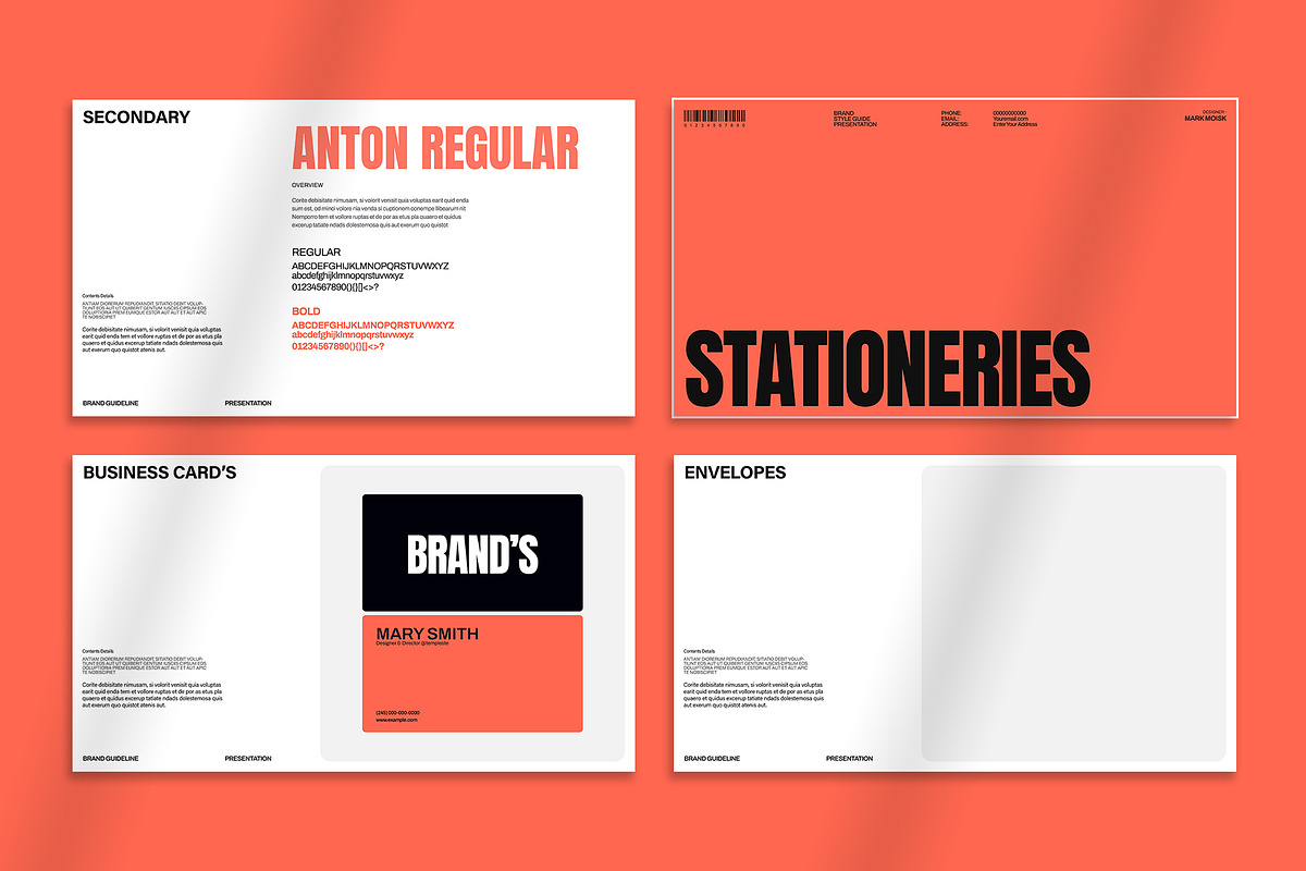 Brand Guideline Presentation, a Presentation Template by Oriofix (Photo 9 of 10)