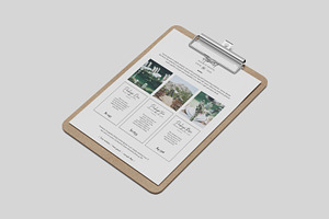 Clipboard Mockup