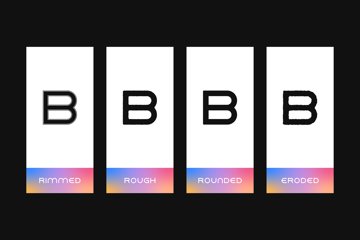 Logoart Branding Font Family, a Sans Serif Font by alpercakici (Photo 6 of 17)