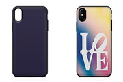 iPhone X 3d IMD Case Mockup, an iPhone Mockup by mockupbuys (Thumbnail 2 of 3)