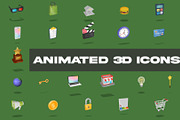 Animated 3D Icons DaVinci Resolve, a Templates & Theme by FlashFXbox (Thumbnail 1 of 2)