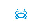 Crab Tech Logo, a Branding & Logo Template by Mauro Bertolino (Thumbnail 1 of 4)