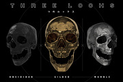 SKULLA- 27 SICK SKULL RENDERS, an Object Graphic by GOAT Design Co. (Thumbnail 3 of 6)
